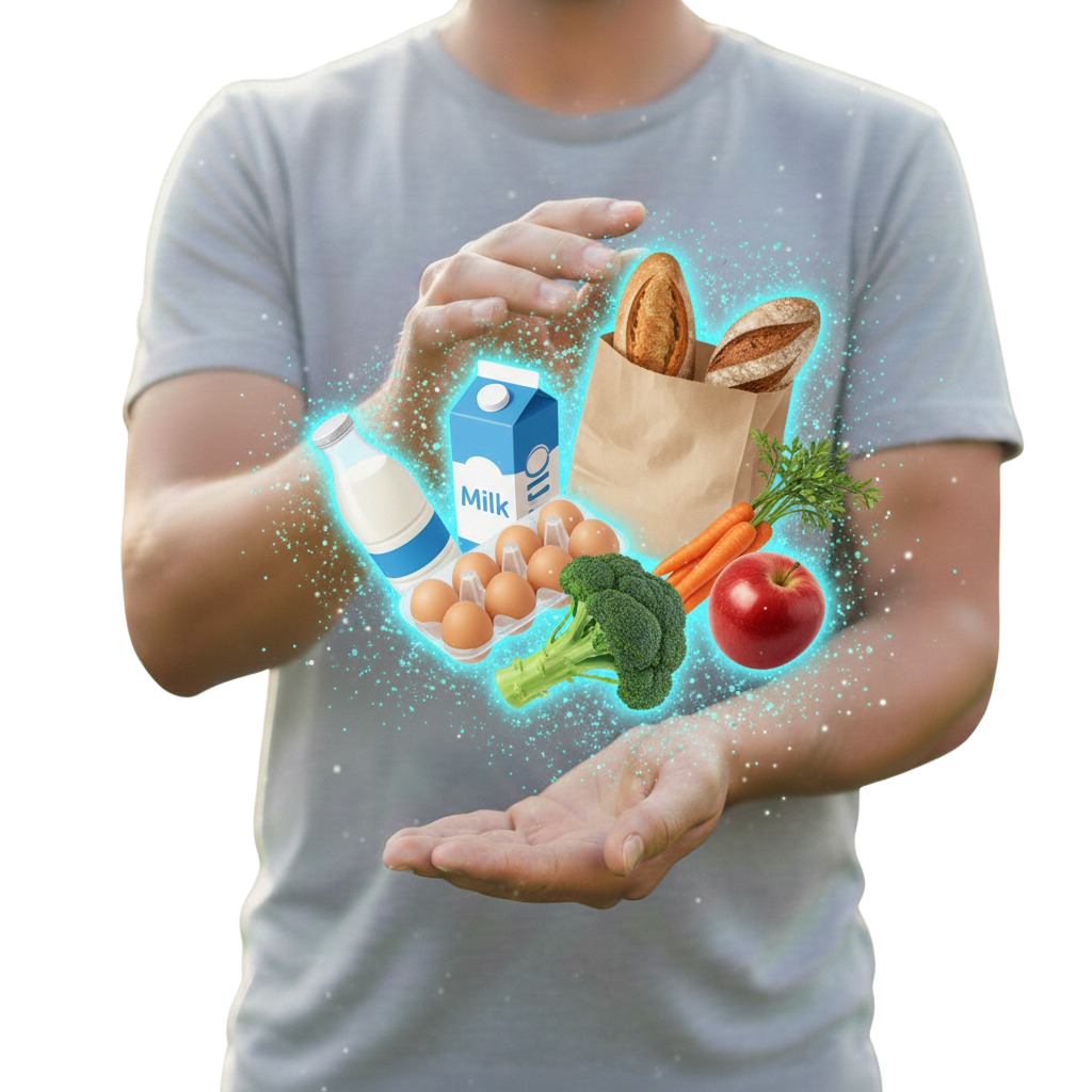 AI-powered grocery shopping list for celiac diet - SearchMind personalized e-commerce search with dietary filters